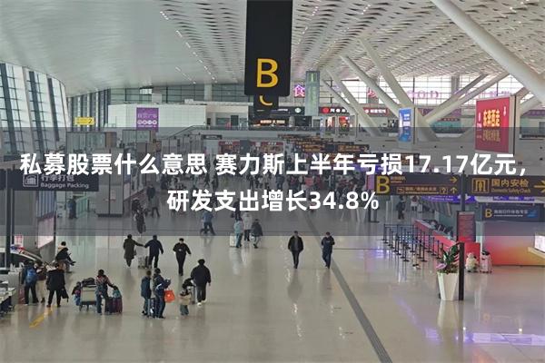 私募股票什么意思 赛力斯上半年亏损17.17亿元，研发支出增长34.8%